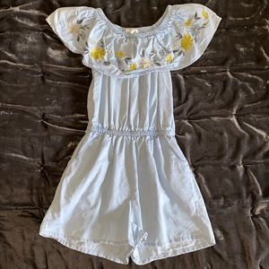 Light blue Romper